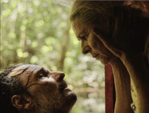 rodrigo santoro e denise weinberg em o ultimo azul